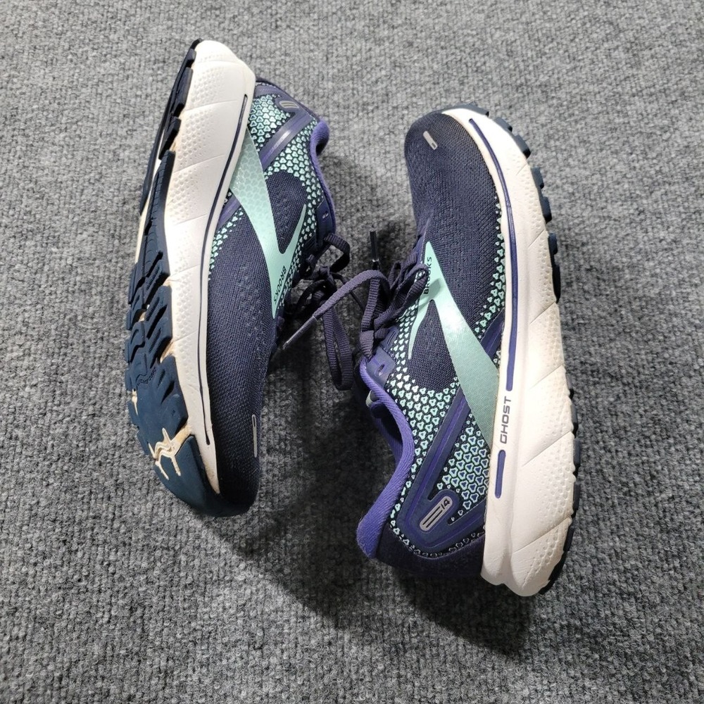 Brooks Ghost 14 Running Shoes Mens 85‎ Blue/Purple Athletic Lightweight Sneakers